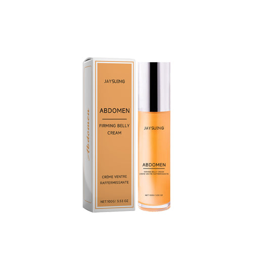 Tighten & Smooth Belly Firming Cream — tube and texture detail