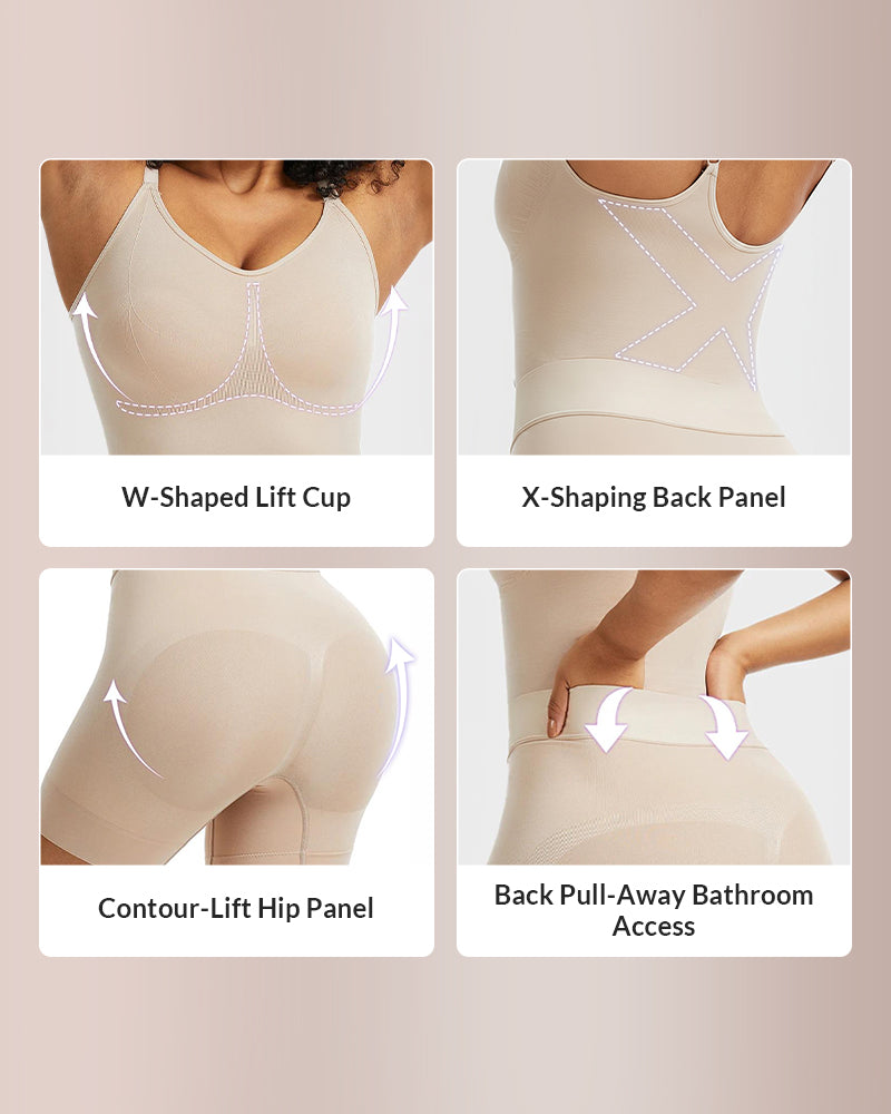 Mija Faja bodysuit construction detail